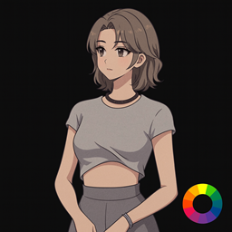 👕 Minimalist Crop T-Shirt logo