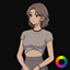 👕 Minimalist Crop T-Shirt logo