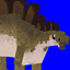 Jurassic Park Stegosaurus (For Fossils and Archeology: Revival Genesis) logo