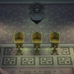 Vampire Triplets Nursery In Pink logo