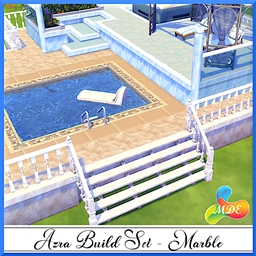 Azra Build Set - Marble