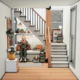 Cozy Understairs Reading Nook 📚 logo