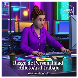💼✨ Personality Trait — Workaholic by kiarasims4mods — Spanish Translation ES 💚🎉
