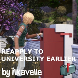 Reapply To University Earlier
