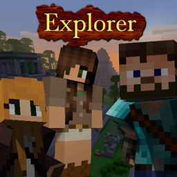Explorer: A Minecraft Adventure Map and Modpack logo