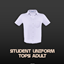  FinJingSims - Student Uniform Tops Male - Adult logo