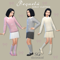 PEQUELÚ GIRLS' CLOTHES