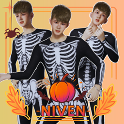 Spooktober Collection - "Skull&Bones"  Bodysuit M logo