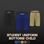  FinJingSims - Student Uniform Bottoms Male - Child logo