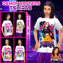 Demon Hunters T-shirts by Pyanett project image