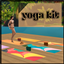Yoga mats and blocks logo