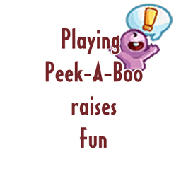 Playing Peek-A-Boo raises Fun logo