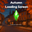 Autumn Town Scene Loading Screen logo