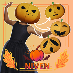 Spooktober Collection - Pumpkin Head Child F logo