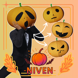 Spooktober Collection - Pumpkin Head Child M logo