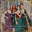 Hurrem's purple dress with a golden flower logo