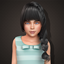 Aurum - Cora hairstyle (child) logo