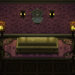 Adult Vampire Bedroom in Purple logo