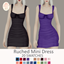 Ruched Mini Dress logo