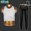 Tank Top S138 and Trousers S139 logo