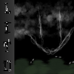 Left in the Dark - Forge logo