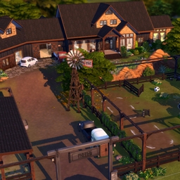 Large Family Ranch - Gallery - The Sims 4 Rooms / Lots - CurseForge