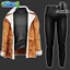 Sweater & Fur Jacket S145 and Trousers S146 logo