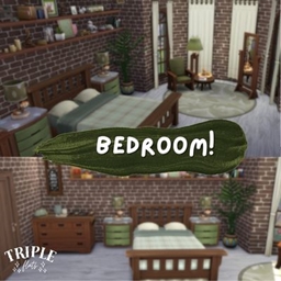 Triple Flats - Bedroom logo