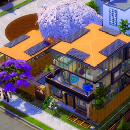 Eco Glass Springs Residence with a Small Business logo