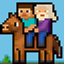 Let's Ride Together (Two players on one horse) logo