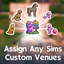 Assign Any Sims to Custom Venues logo