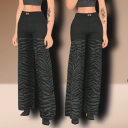 LOOSE LINEN TROUSERS