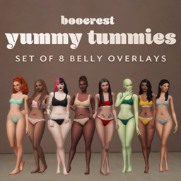 yummy tummy overlays by boocrest project image