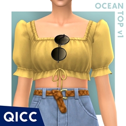 QICC - Ocean Top with Sunglasses project image