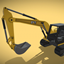 Excavator CAT logo