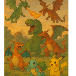 Dinos, Dragons, and Pokemon project image