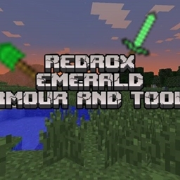 Redrox`s Emerald Armour and Tools logo