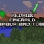 Redrox`s Emerald Armour and Tools logo