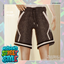 Drawstring Athletic Stripe Detail Training Shorts logo
