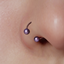 Circular Barbell Piercing logo