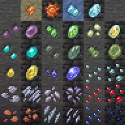 Pixelmon Glowing Ores (Fusion) logo