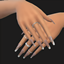 French nails set 109 logo