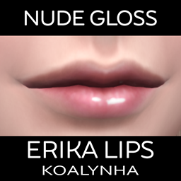 Erika Lips - Nude Gloss Makeup logo