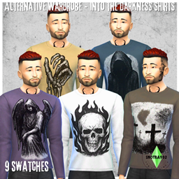 Alternative Wardrobe - Into The Darkness Shirts