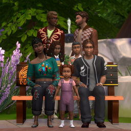 City Wolves Family | Werewolves + City Living | No CC logo