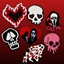 Spooky Girl y2k Rug Set logo