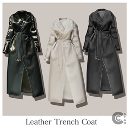 Leather Trench Coat logo