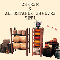 Vintage Cheese & Adjustable Shelves Set project image
