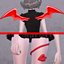 Demona wings and tail logo