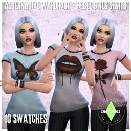 Alternative Wardrobe - Rebel Girls Shirts project image
